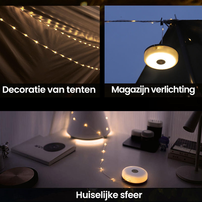 4-in-1 tuin- en campingverlichting