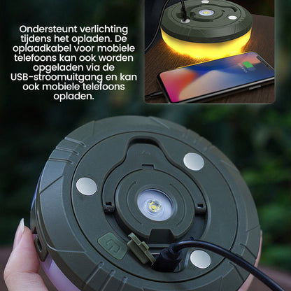 4-in-1 tuin- en campingverlichting