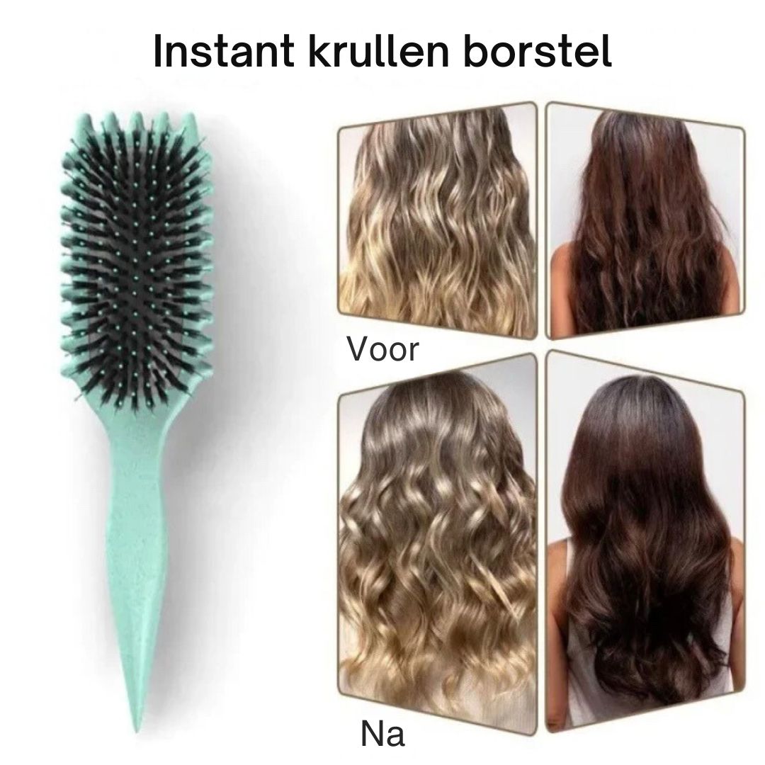 Instant krullen borstel