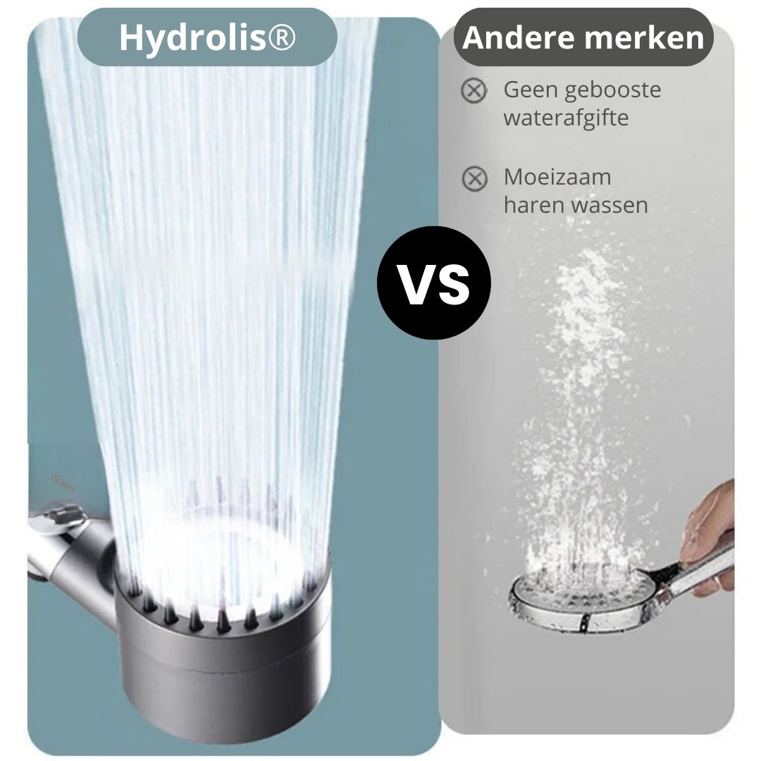 Hydrolis® Multifunctionele douchekop met filter