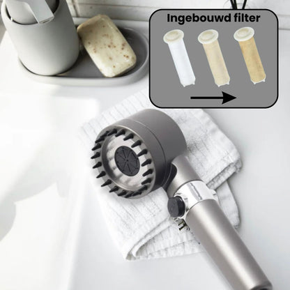 Hydrolis® Multifunctionele douchekop met filter